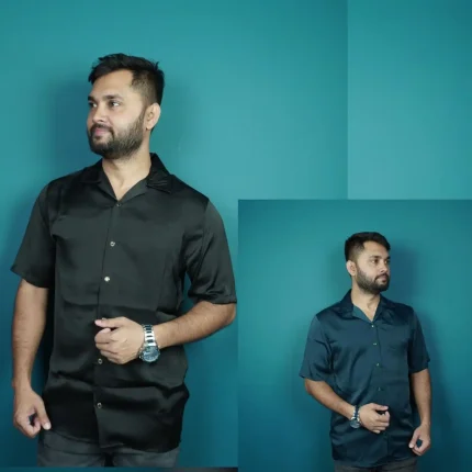 Snap Button Cuban Combo (2pcs Shirt)